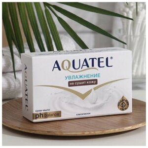 Крем-мыло твердое Aquatel классическое, 90 г, 3 шт.