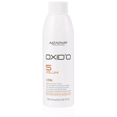 Крем-окислитель 1,5% stabilized peroxide CREAM FREE FROM, серия OXID'O, 1000 мл alfaparf MR-21602 удалить