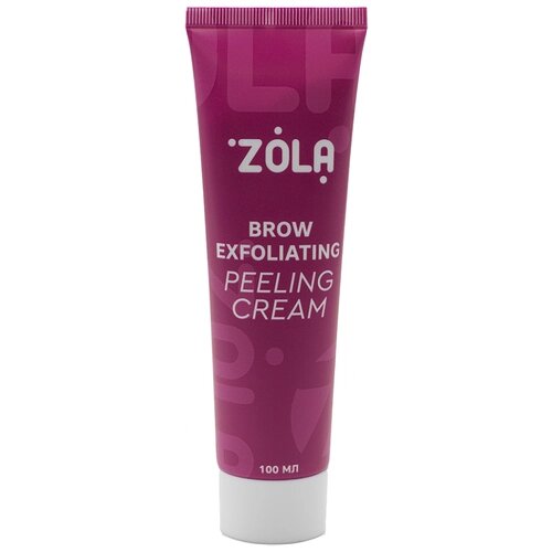 Крем-скатка для бровей Brow exfoliating peeling cream ZOLA 100мл