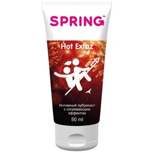 Крем-смазка Spring Hot Extaz, 50 г, 50 мл, вишня, 1 шт.