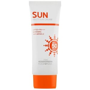 Крем солнцезащитный FoodaHolic Multi Sun Cream SPF 50+РА, 70 мл