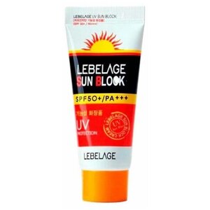 Крем солнцезащитный Lebelage UV Sun Block Cream SPF50+ PA, 70 мл