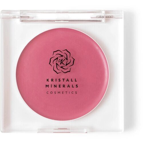 Кремовые румяна тинт для лица и глаз Kristall Minerals cosmetics 08 Pink Magnolia