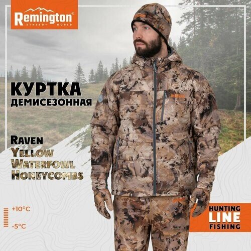 Куртка Remington Raven Yellow Waterfowl Honeycombs р. 2XL RM1727-995