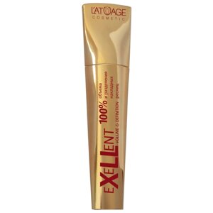 L'atuage Тушь для ресниц Exellent Volume & Definition, черный