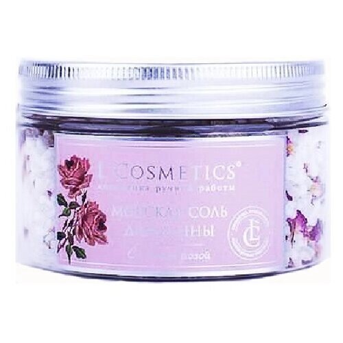 L'Cosmetics Соль для ванн с чайной розой, 300 г, 300 мл