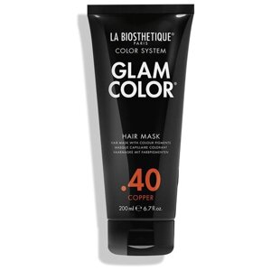La Biosthetique Glam Color Hair Mask .40 Copper Тонирующая маска для волос .40 Copper, 200 мл