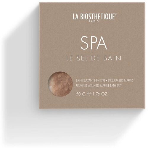 La Biosthetique, Морская соль для расслабляющей SPA-ванны Le Sel de Bain SPA TS 50г