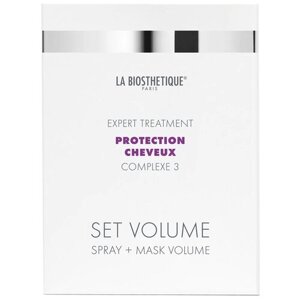 La Biosthetique Protection Cheveux Complexe Стабилизирующий дуэт с мощным молекулярным комплексом защиты волос (комплекс 3) Volume, спрей