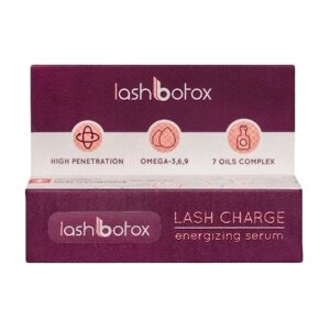 Lab of Beauty Питательная сыворотка для ресниц Lash Charge Energizing serum, 5 мл