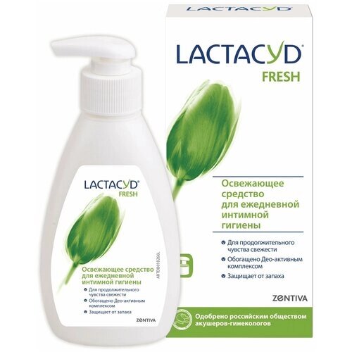 Lactacyd гель для интимной гигиены Fresh, бутылка, 200 г, 200 мл