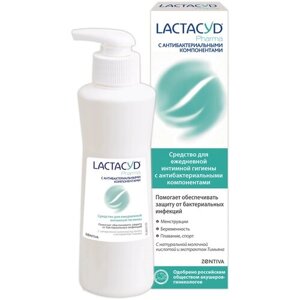 Lactacyd средство для интимной гигиены Pharma c экстрактом тимьяна, бутылка, 317 г, 250 мл