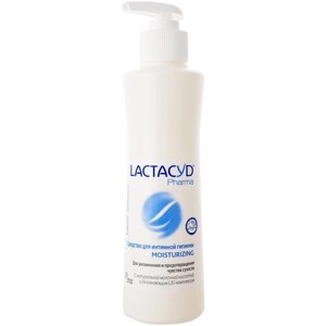 Lactacyd средство для интимной гигиены Pharma Moisturizing, бутылка, 250 мл