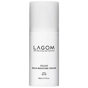 Lagom Cellus Mild Moisture Cream Нежный крем для восстановления и увлажнения кожи, 80 мл