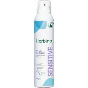 Лак для волос Herbina Sensitive без отдушек #4 очень сильная фиксация 250 мл (Из Финляндии)