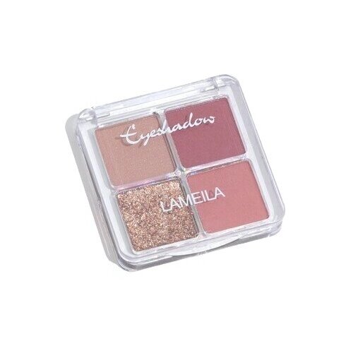 Lameila Палетка Eyeshadow, 4 цвета