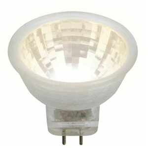Лампа светодиодная uniel GU4 3W 3000K прозрачная LED-MR11-3W/WW/GU4 GLZ21TR UL-00001700