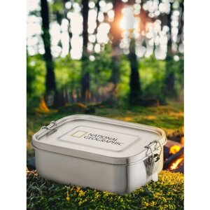 Ланчбокс из нержавеющей стали 16 x 12 х 5,5 см Stainless Steel Lunchbox National Geographic