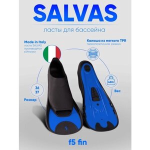 Ласты для бассейна SALVAS F5 Fin BA19136BBSTS, размер 36-37, синий