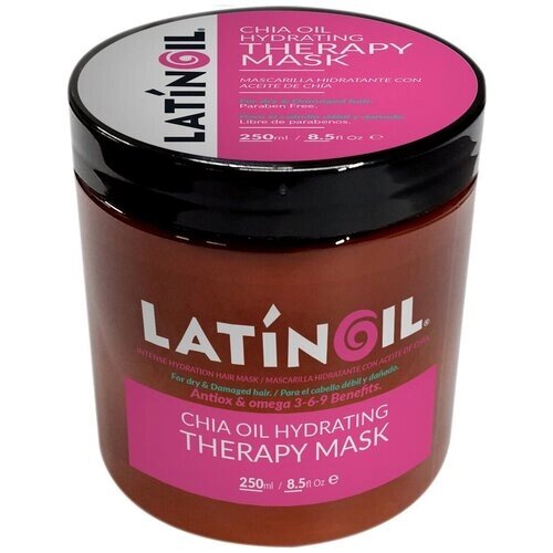 Latinoil маска для волос с маслом Чиа Hydration Therapy Mask, 250 г, 250 мл