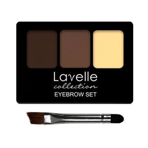 Lavelle Набор для бровей Eyebrow set с воском, 02