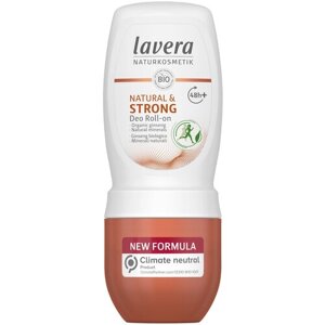 Lavera Дезодорант Natural & Strong, ролик, 50 мл, 1 шт.