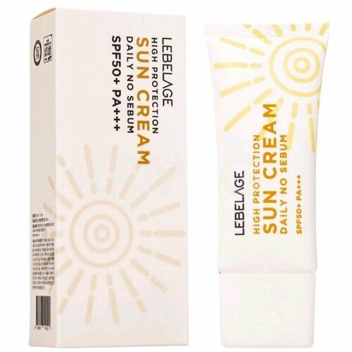 LEBELAGE High Protection Daily No Sebum Sun Cream Крем солнцезащитный ежедневный (SPF50+ PA) 30 мл