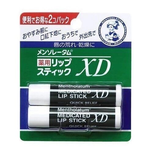 Лечебная помада для губ XD Mentholatum Medicated Lip Stick XD