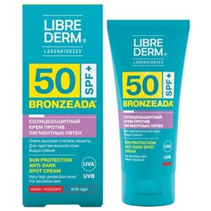 Librederm крем Bronzeada против пигментных пятен SPF 50, 50 мл