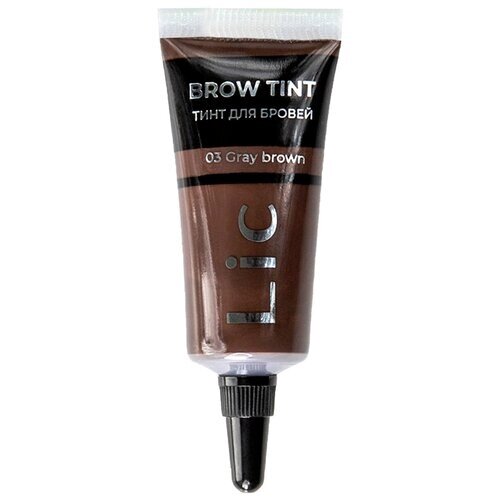 Lic Тинт для бровей Brow Tint, оттенок 03 gray brown