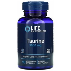 Life Extension Taurine (Таурин) 1000 мг 90 капсул