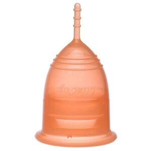 LilaCup чаша менструальная Практик, 1 шт., оранжевый