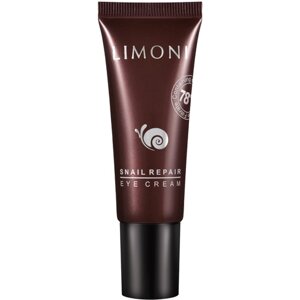 LIMONI Крем для век и ухода за кожей вокруг глаз c муцином улитки Snail Repair Eye Cream 25 мл