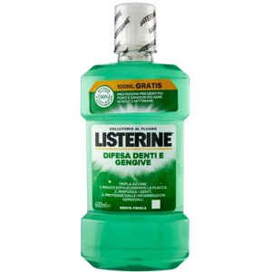 Listerine Ополаскиватель для зубов и десен нежный вкус 600мл