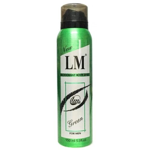 Lm cosmetics Парфюмированный дезодорант Green for men, 150 мл