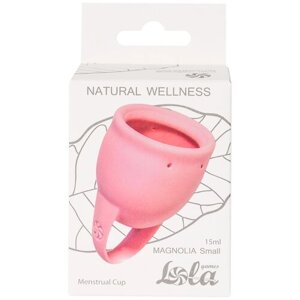 Lola games Менструальная чаша Natural wellness, 1 шт., розовый