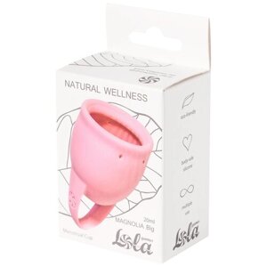 Lola games Менструальная чаша Natural wellness, розовый