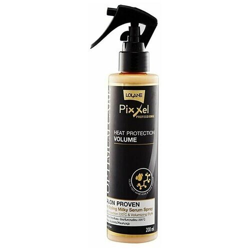 LOLANE Термозащитный спрей для объема волос с аргановым маслом 200 мл.