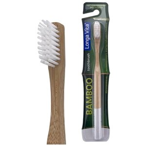 Лонга вита Bamboo зубная щетка для взрослых (BT-1)