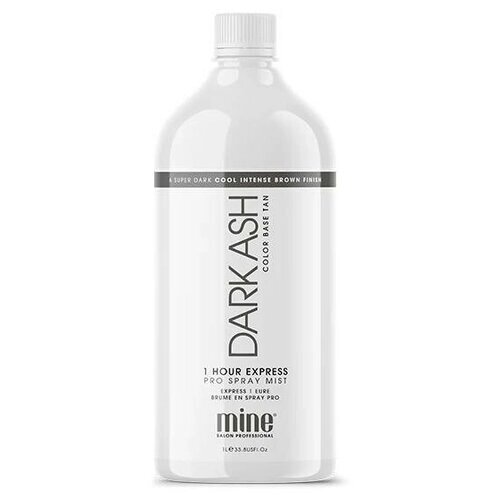 Лосьон для моментального загара MineTan Dark Ash Pro Spray Mist 14% DHA 1000 мл