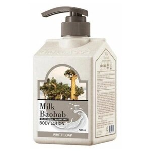 Лосьон для тела MilkBaobab Original Body Lotion White Soap 500мл