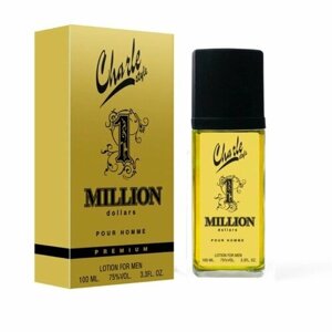 Лосьон одеколон после бритья "Charle style 1 million dollars" по мотивам One million, Paco Rabanne, 100 мл