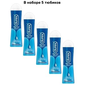 Лубрикант Гель-смазка Durex Play Feel, 100 мл /5 уп.