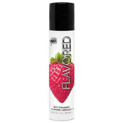 Лубрикант Wet Flavored Sexy Strawberry с ароматом клубники - 30 мл. 70568 цвет не указан Wet International Inc.