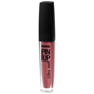 LUXVISAGE Блеск для губ Pin-Up Ultra Matt матовый, 28-Candy pink