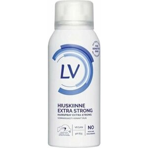 LV Лак для волос экстрасильной фиксации без отдушек, 100 мл (из Финляндии)