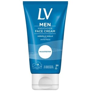LV Увлажняющий крем для лица Men Face Cream, 75 мл/100 г