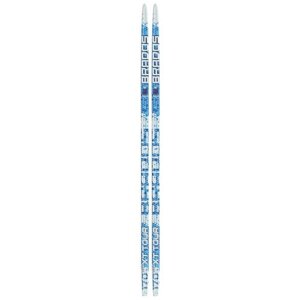 Лыжи пластиковые бренд ЦСТ, длина лыж 170 см, цвет голубой, белый