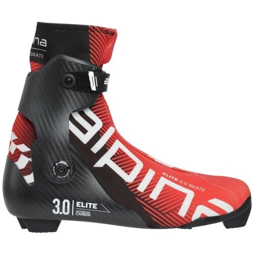 Лыжные ботинки alpina E30 SK 2023-2024, р. 8, red/black/white