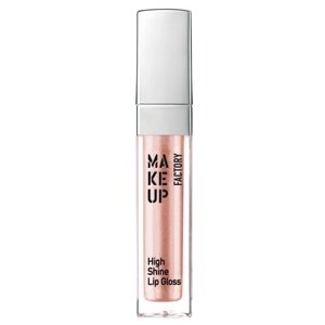 Make up Factory Блеск для губ с эффектом влажных губ High Shine Lip Gloss, 35 pearly apricot blush